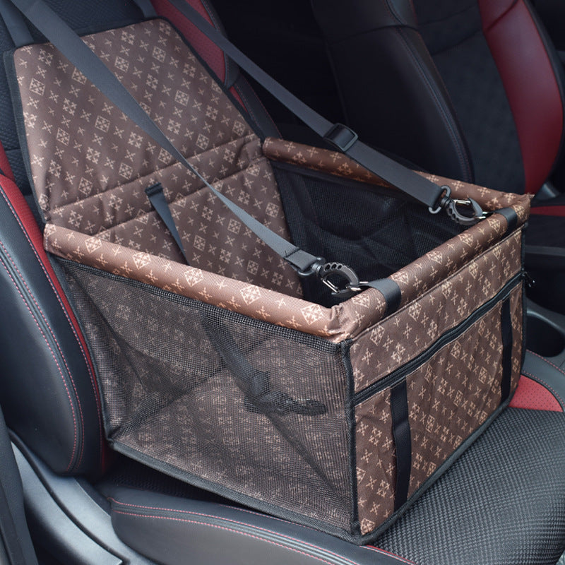 Capa de Banco para Carro com Bolsa para Pets