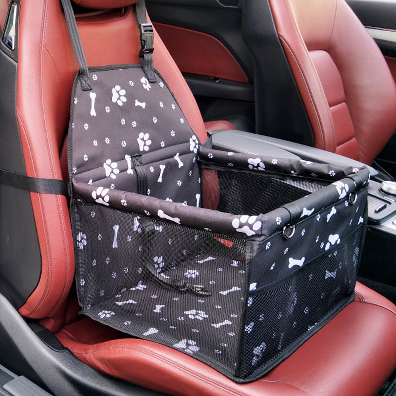 Capa de Banco para Carro com Bolsa para Pets