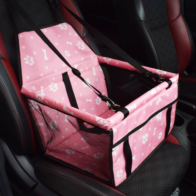 Capa de Banco para Carro com Bolsa para Pets
