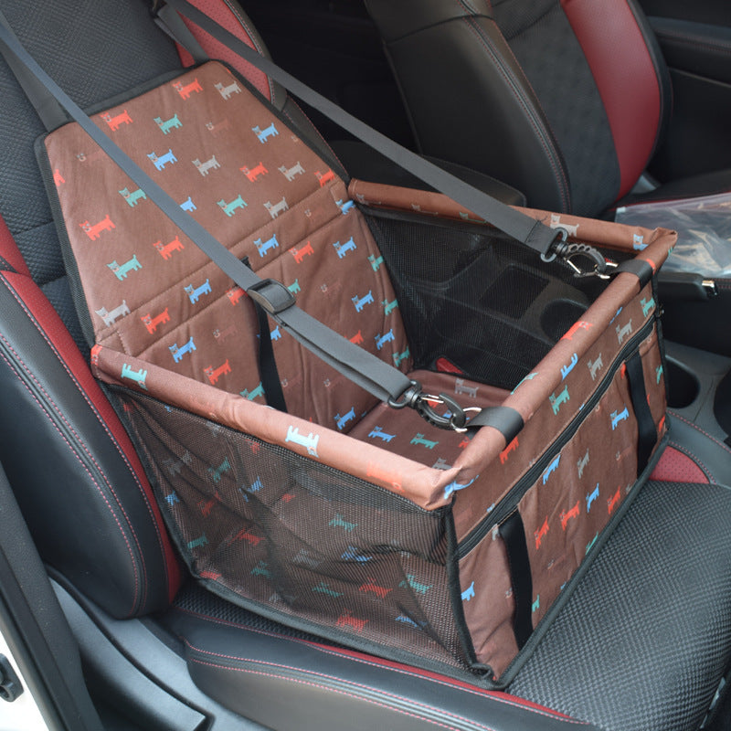 Capa de Banco para Carro com Bolsa para Pets