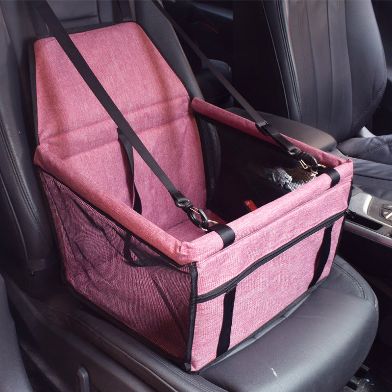 Capa de Banco para Carro com Bolsa para Pets