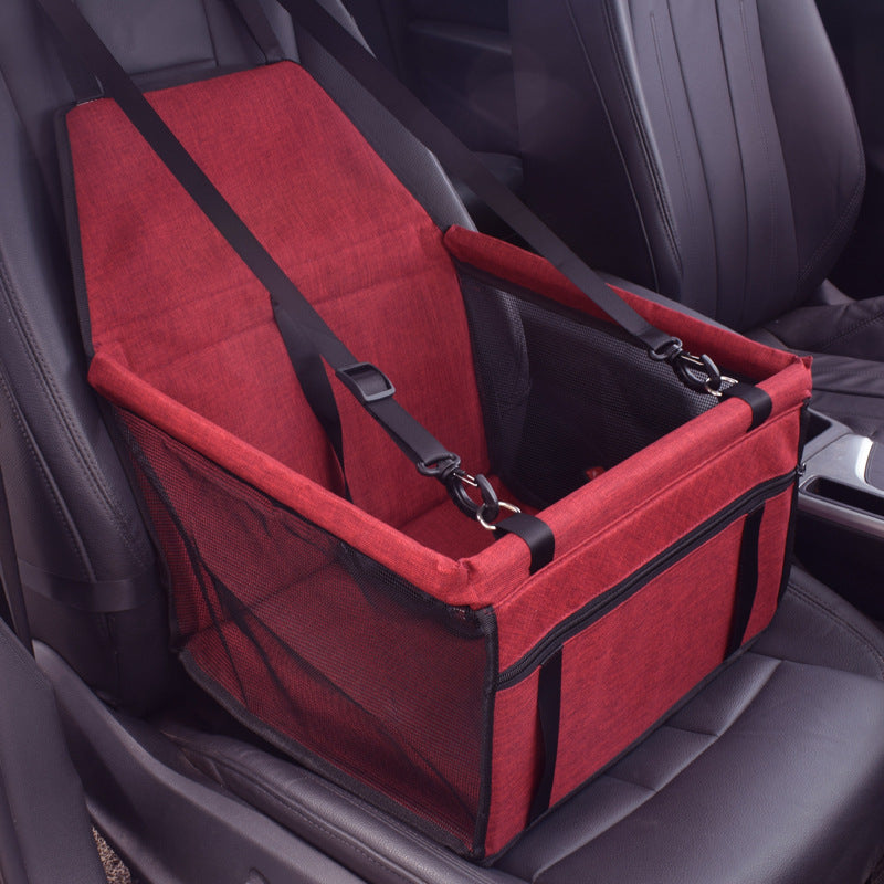 Capa de Banco para Carro com Bolsa para Pets