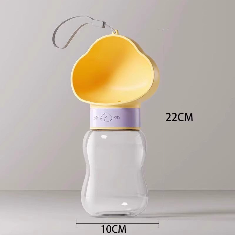 Garrafa Portátil de Água para Cães