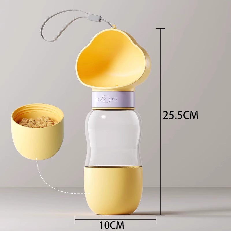 Garrafa Portátil de Água para Cães