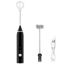 Mini Mixer Elétrico Portátil 1300mAh – Espumador de Leite e Batedor Multiuso Recarregável
