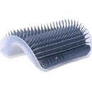 Escova Massageadora de Parede para Gatos com Catnip – Autoescovação, Antiestresse e Remoção de Pelos