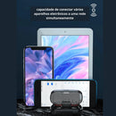 Fone de Ouvido Bluetooth 5.1 com Case LED – À Prova d’Água, Bateria de Longa Duração e Touch Control