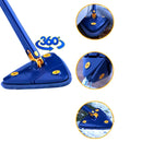 LEVE 4 E PAGUE 1 - Kit Mop Triangular 360° com 3 Refis
