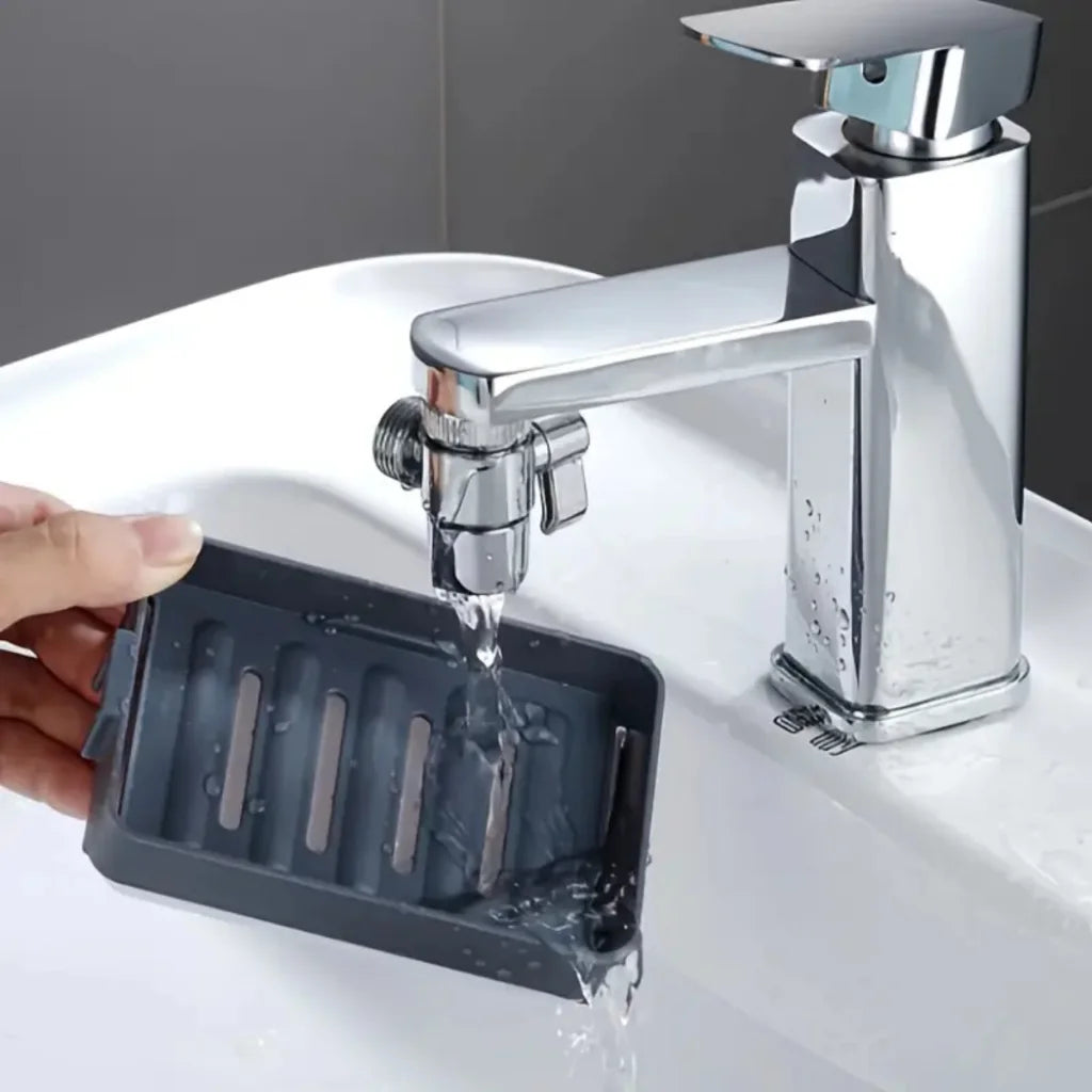 Saboneteira Organizadora Portátil 3 Andares com Drenagem – Praticidade e Organização para Banheiro e Viagens