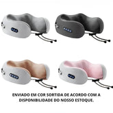 Travesseiro Massageador de Pescoço com Recarregável USB – Foam Neck Pillow