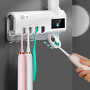 Suporte Escova de Dentes Antibacteriano Esterilizador com Luz UV