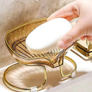 Porta Sabonete em Formato de Concha – Suporte com Drenagem Automática para Banheiro e Cozinha