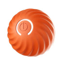 Bola Interativa Automática para Pets – Brinquedo com Movimento Giratório e Recarga USB