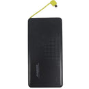 Carregador Portátil Celular 10000mah - Portátil, Couro Premium, Entrada Lightning/Micro USB