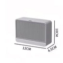 Suporte de Sabonete Parede 2 em 1 com Tampa — Drenagem Inteligente e Organização Total!