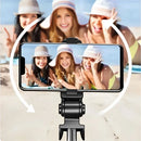 Suporte Retrátil Bluetooth com Tripé para Celular – Controle Remoto