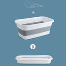 Bacia Dobrável Multiuso Portátil – Praticidade para Limpeza e Organização
