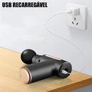 Massageador Muscular Elétrico Corporal e Facial – 6 Velocidades, 4 Ponteiras, Bivolt, 2000mAh