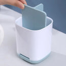 Organizador Modular para Escovas de Dentes – Suporte Higiénico com Drenagem e 3 Compartimentos