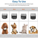 Máquina de Tosa Profissional para Cães e Gatos – Motor Potente, Silenciosa e Ajustável