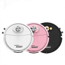 Robô Aspirador Inteligente 3 em 1 – Varre, Aspira e Passa Pano com Carregamento USB!