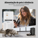 NewPet Alimentador Automático Inteligente para Gatos e Cães – 2L