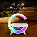 Caixa de Som Bluetooth 3 em 1 – Speaker Portátil, Carregador Wireless e Luz Noturna RGB