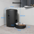 NewPet Alimentador Automático Inteligente para Gatos e Cães – 2L