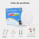 Luminária de Teto Inteligente COIBEU 24W – WiFi RGB 16 Milhões de Cores, Alexa/Google e App Tuya