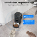 NewPet Alimentador Automático Inteligente para Gatos e Cães – 2L