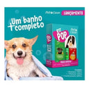 Kit Banho Pet 4 em 1 – Shampoo 700ml, Condicionador 250ml, Máscara Hidratante 500g e Perfume 120ml | Cães e Gatos