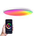 Luminária de Teto Inteligente COIBEU 24W – WiFi RGB 16 Milhões de Cores, Alexa/Google e App Tuya