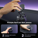 Suporte Para Celular Magnético Universal 360º com Ventosa de Alta Fixação