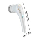 Escova Elétrica de Limpeza 5 em 1 Recarregável – Ferramenta Multifuncional para Cozinha e Banheiro