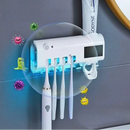 Suporte Escova de Dentes Antibacteriano Esterilizador com Luz UV